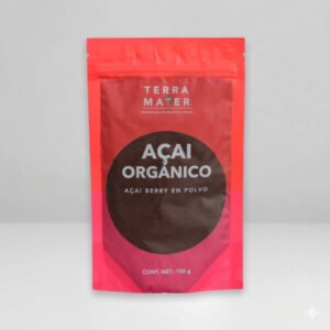 Açai Orgánico En Polvo (100g) Terramater