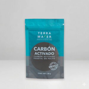 Carbón Activado En Polvo (50g) Terramater
