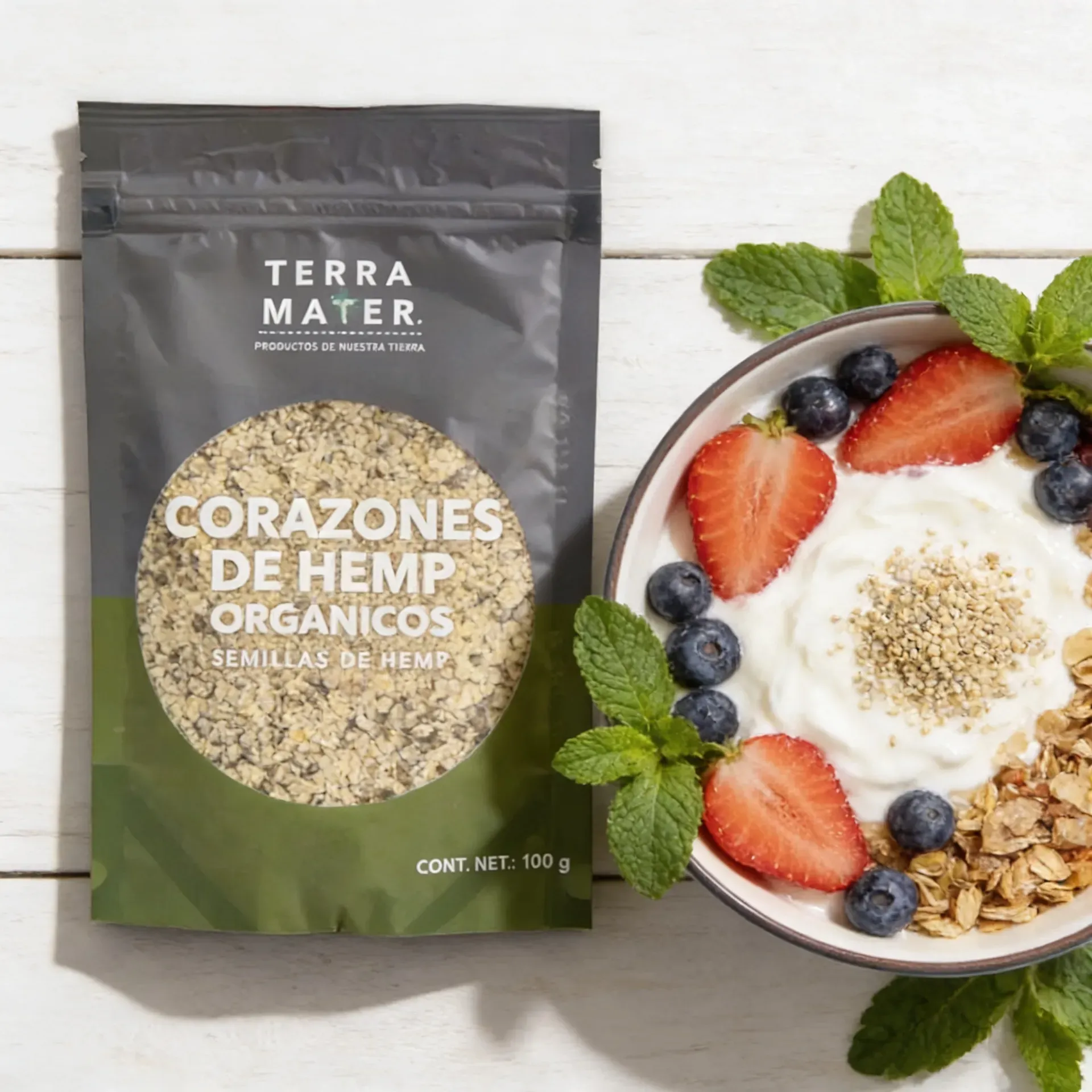 Corazón de Hemp Orgánico (150g) Terramater - Imagen 2