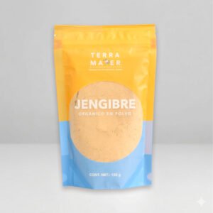 Jengibre Orgánico En Polvo (150 G) Terramater